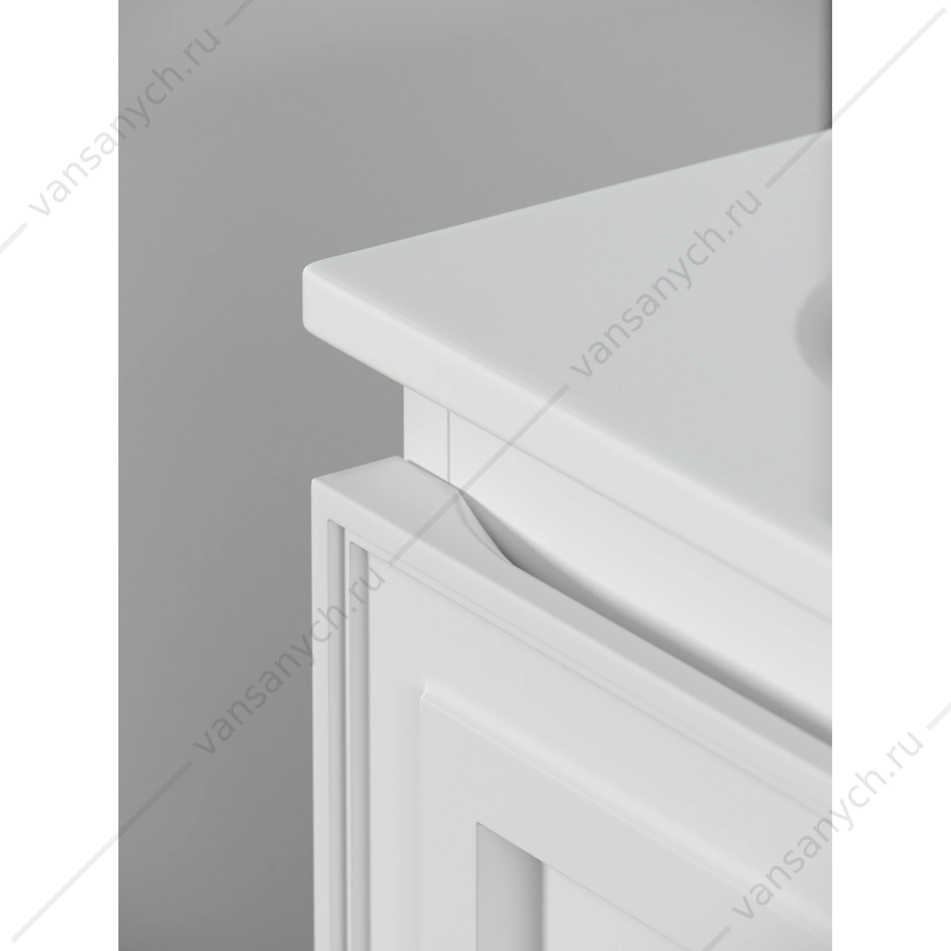 Тумба под раковину 100 подвесная SANCOS Very 99,5х40, 6 Bianco VR100RW