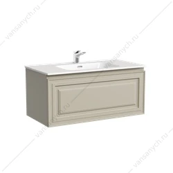 Тумба под раковину 90 подвесная SANCOS Very 89х40, 6 Beige Soft VR90CE