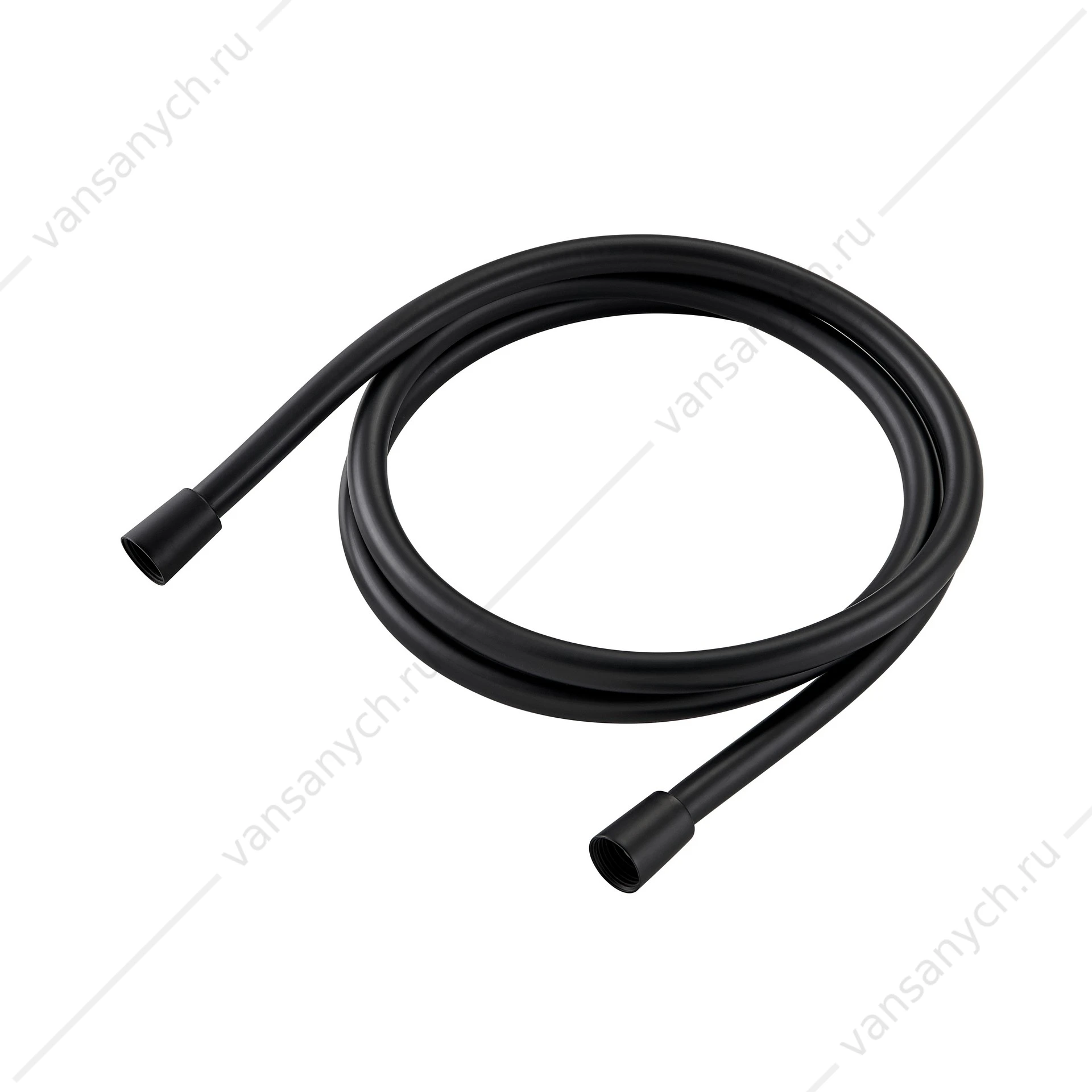 Душевой шланг 200см черный Sancos SC5002MB