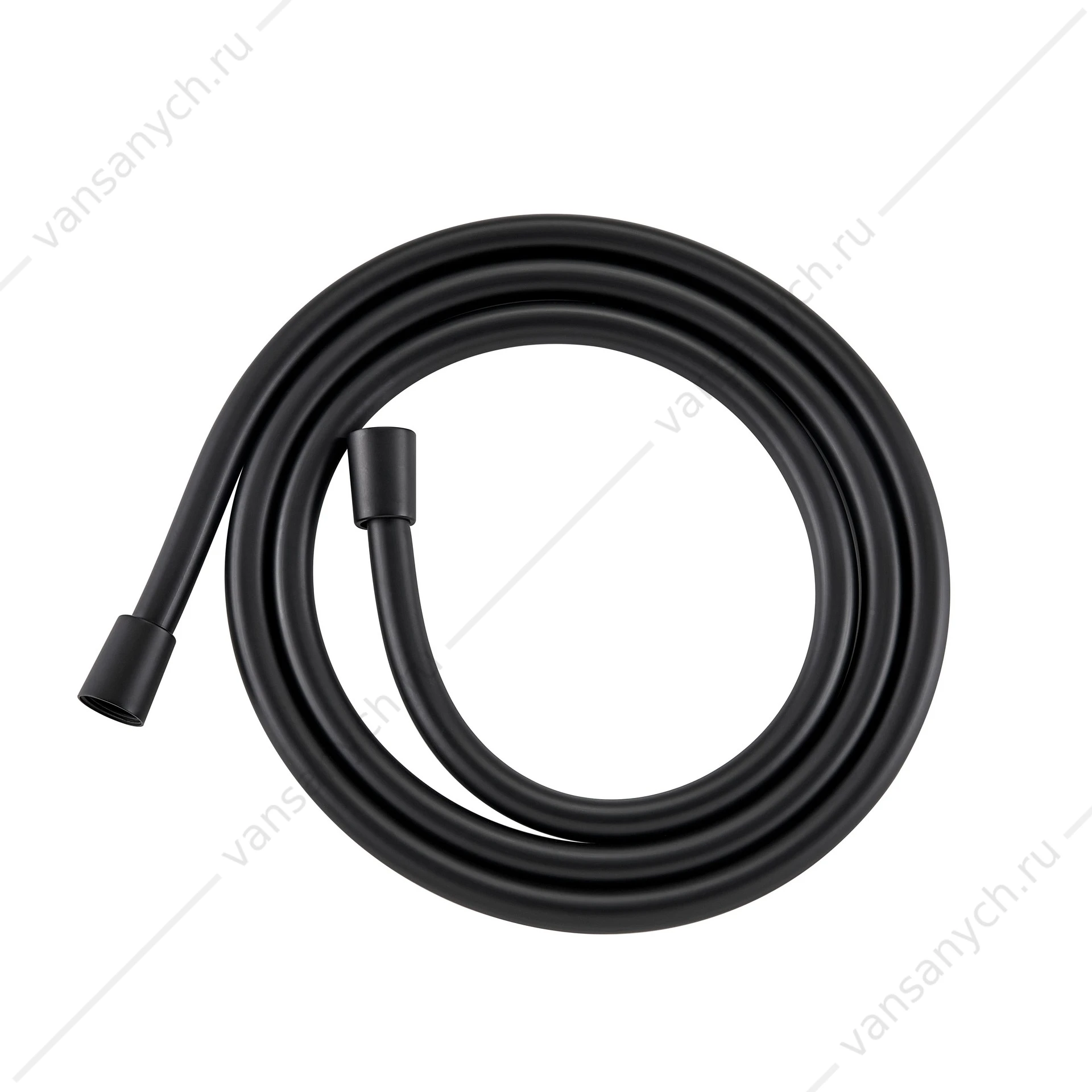 Душевой шланг 200см черный Sancos SC5002MB
