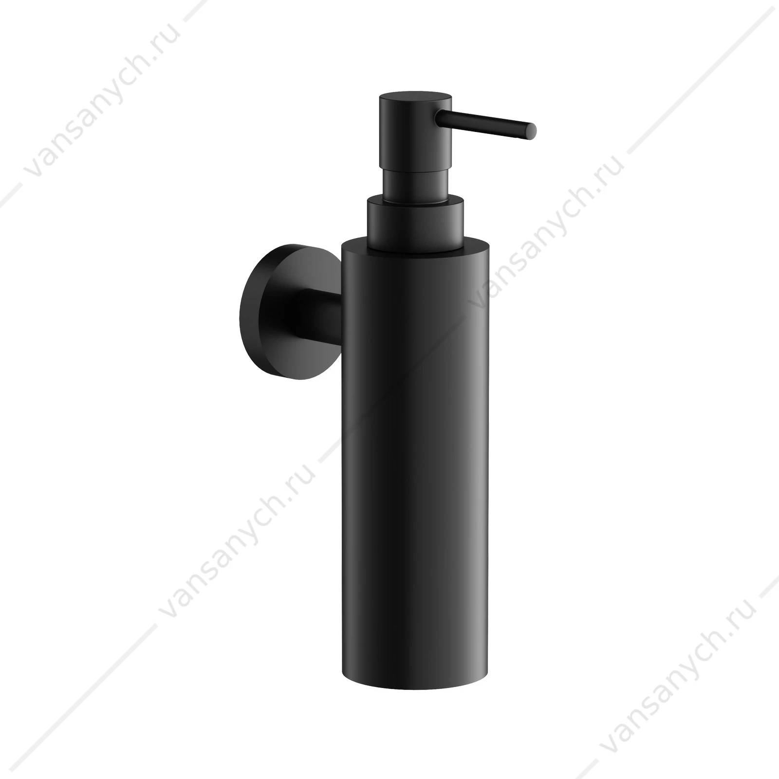 Дозатор Sancos Base SC9027MB, черный, настенный