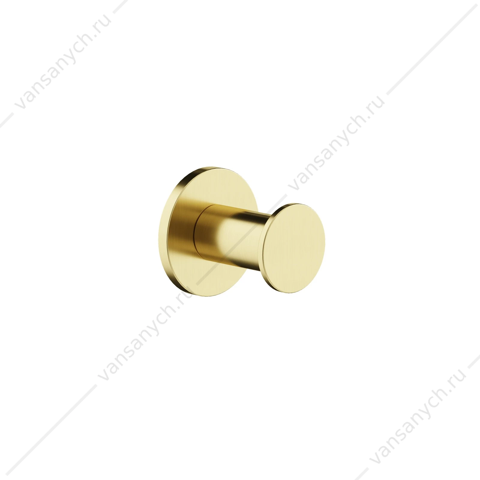 Крючок Sancos Base SC9025BG, золото брашированное, настенный