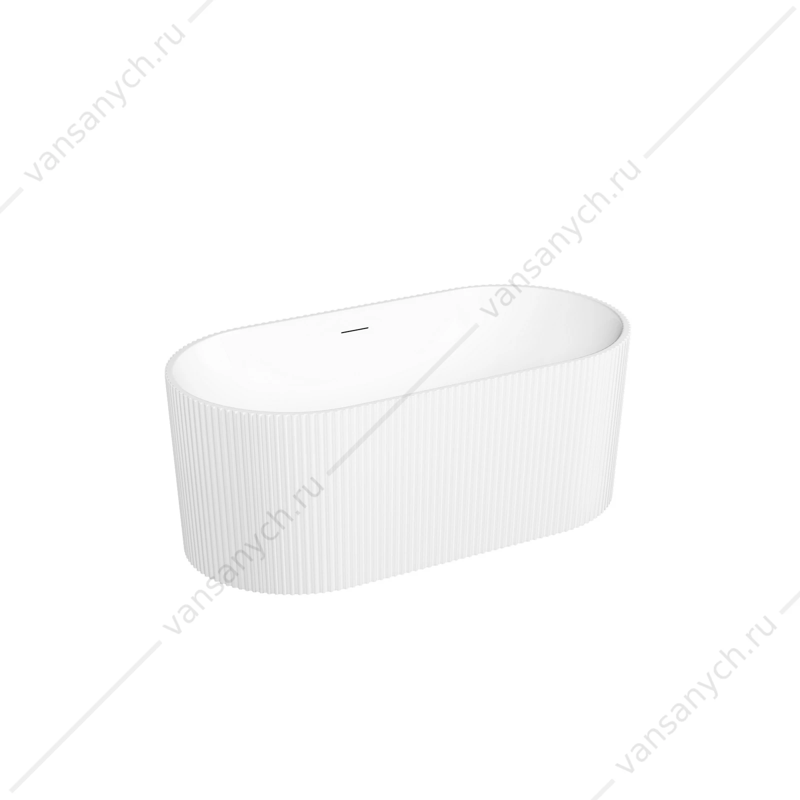 Ванна 170x80 Sancos Vivia FB24 отдельностоящая овальная