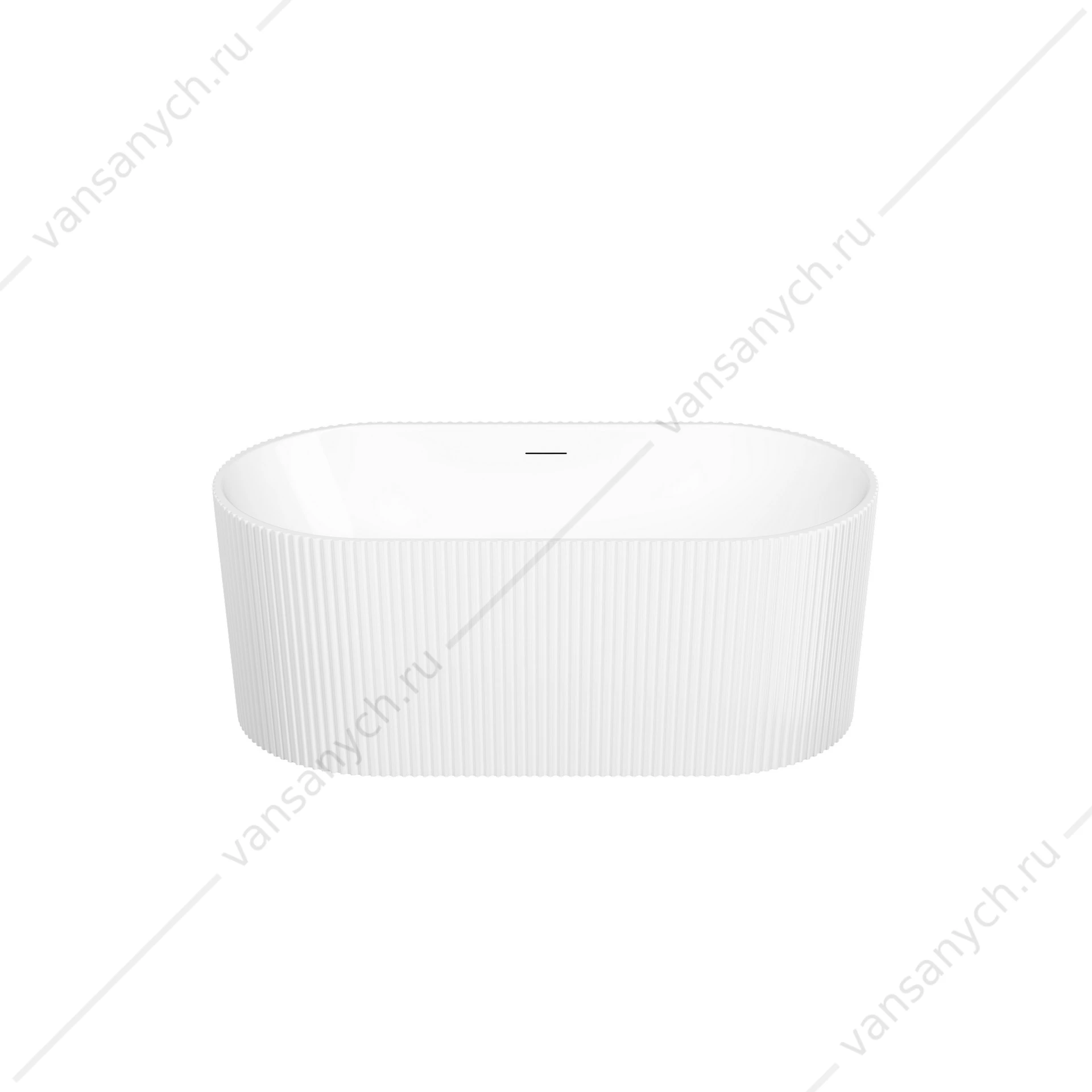 Ванна 170x80 Sancos Vivia FB24 отдельностоящая овальная