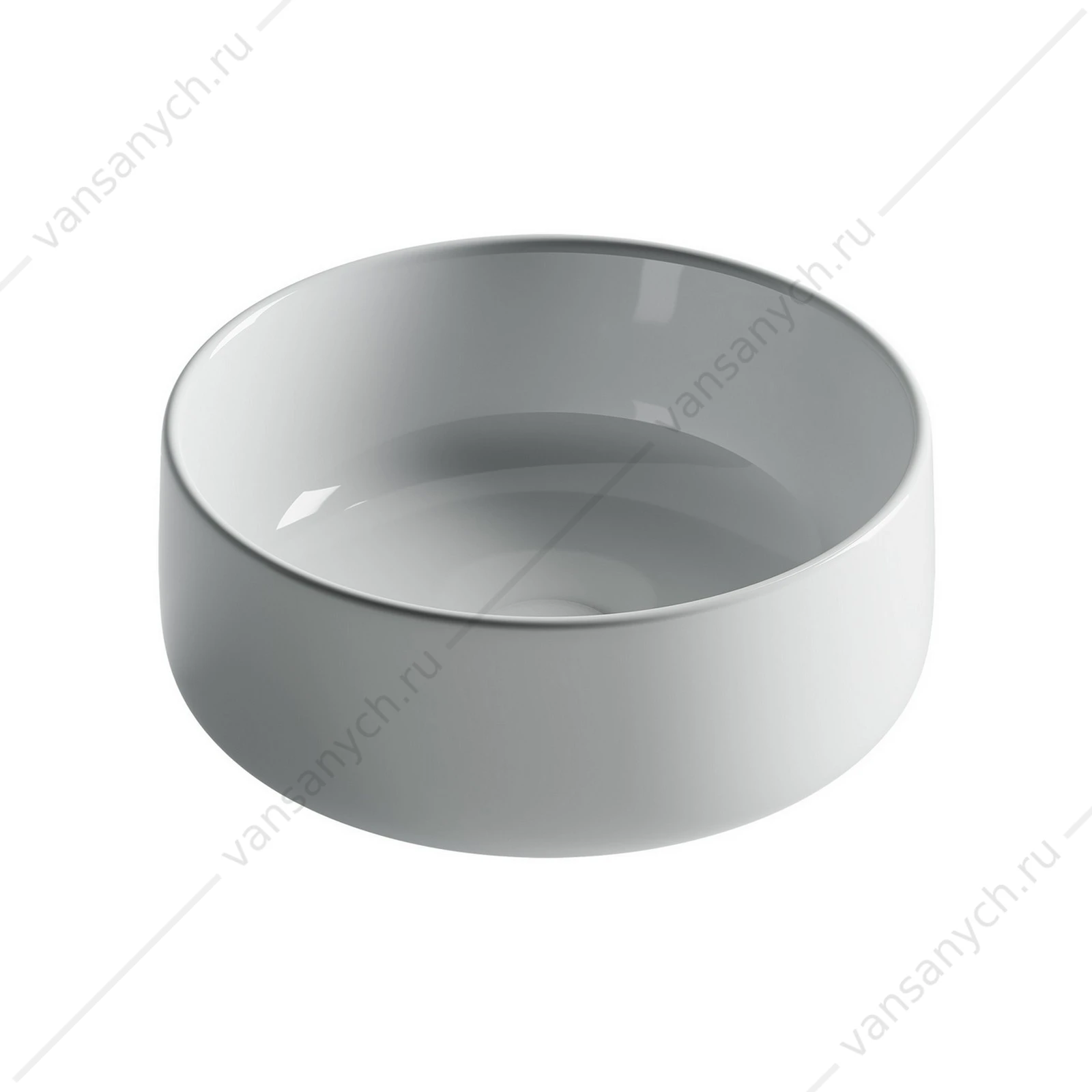 Раковина 36см Ceramica Nova ELEMENT CN5047 накладная белый