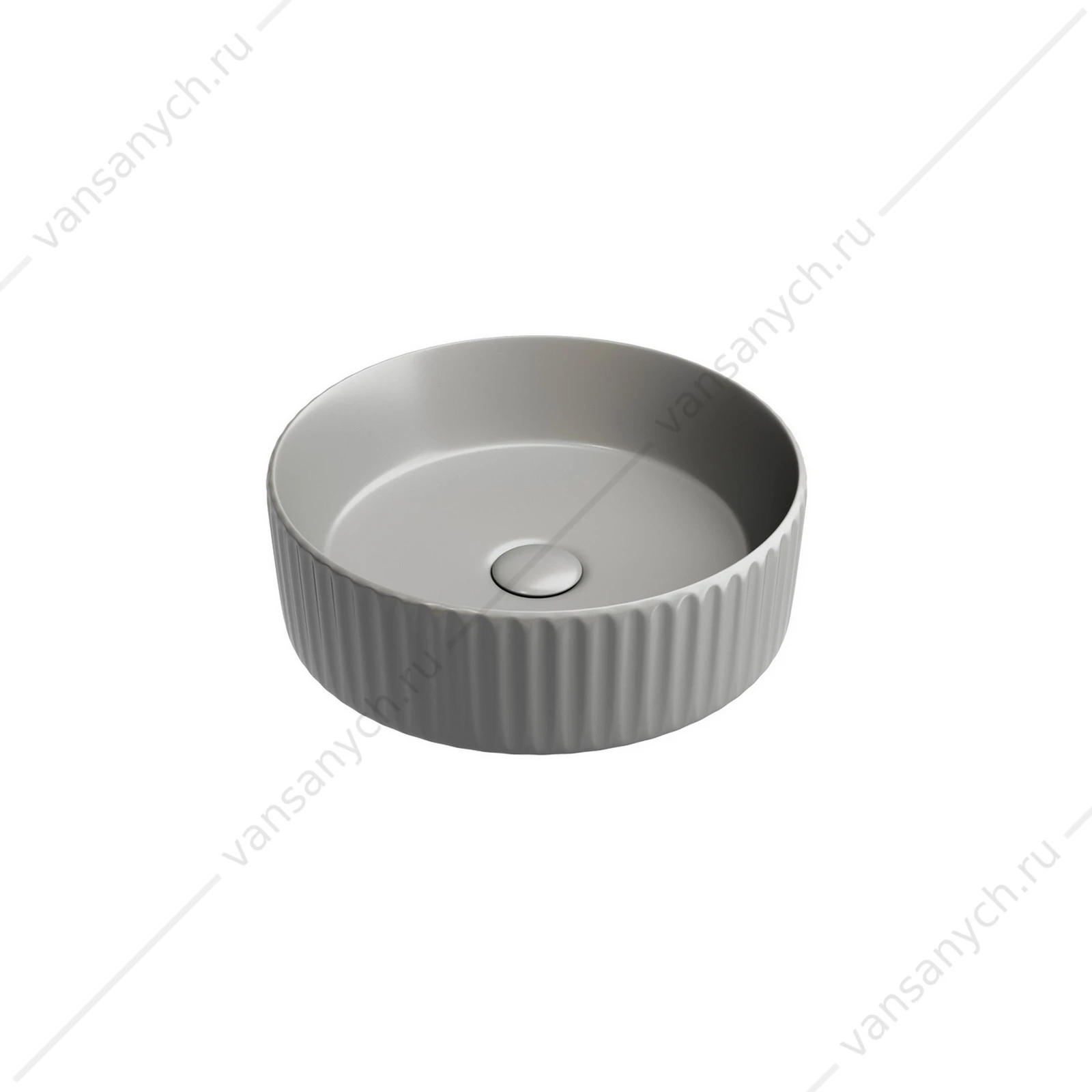 Раковина 36см Ceramica Nova ELEMENT CN6057MH накладная антрацит матовый