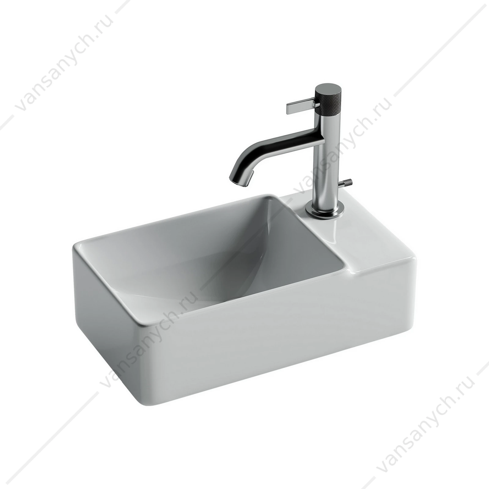 Раковина 40см Ceramica Nova ELEMENT CN5045 подвесная белый