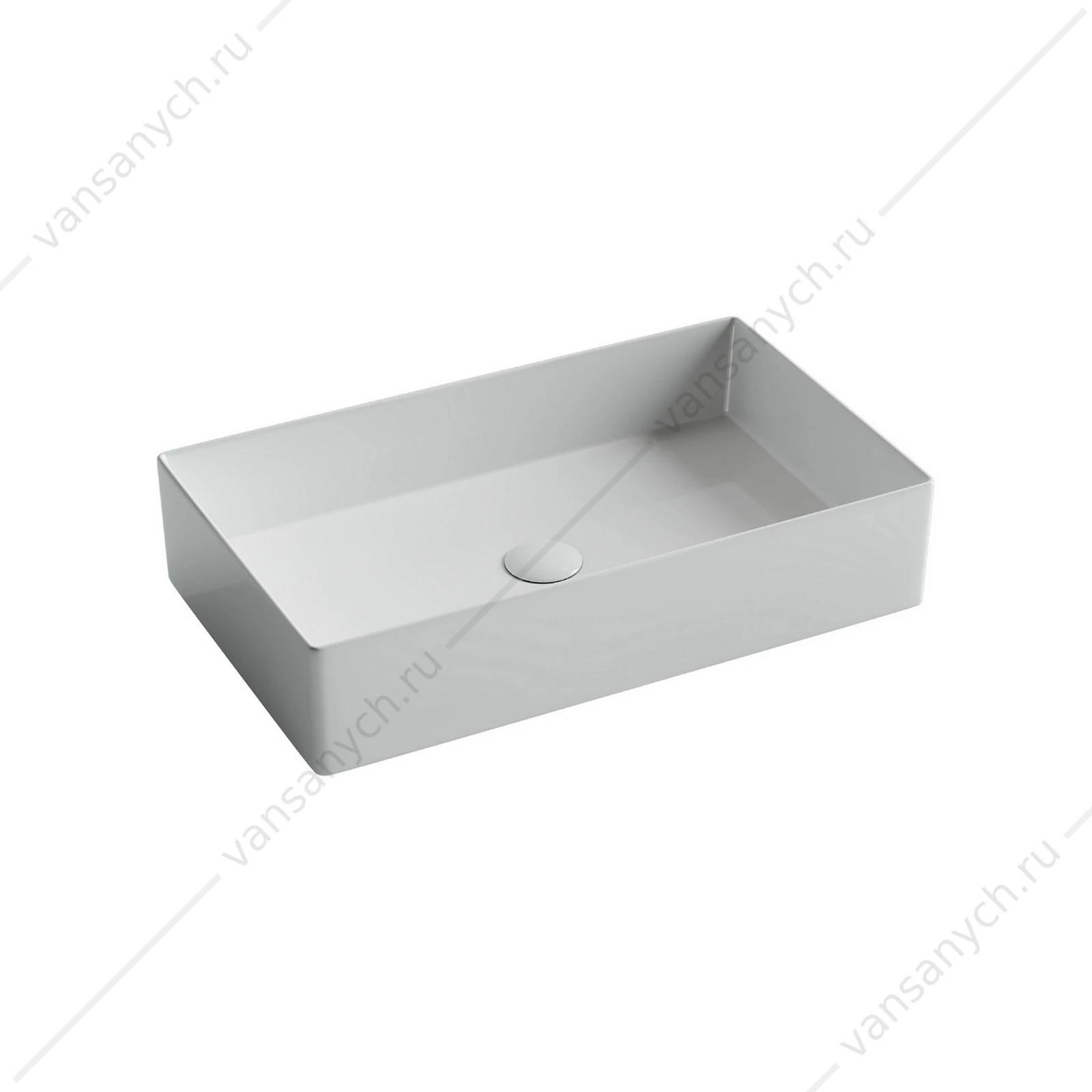 Раковина 60см Ceramica Nova ELEMENT CN6070 накладная белый