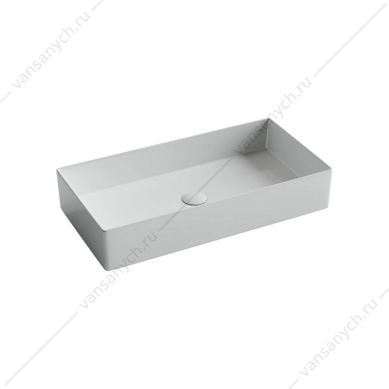 Раковина 70см Ceramica Nova ELEMENT CN6071 накладная белый