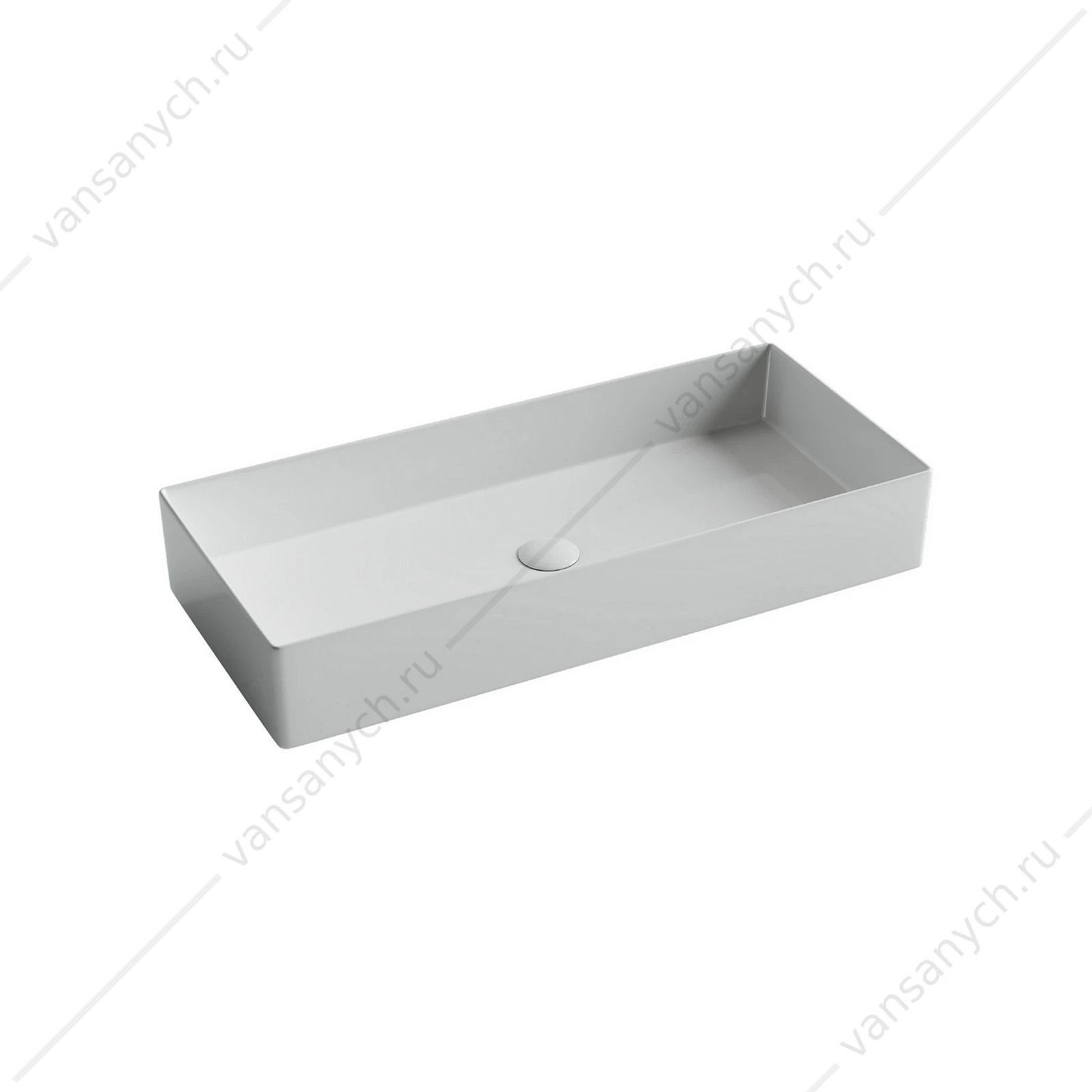 Раковина 80см Ceramica Nova ELEMENT CN6072 накладная белый