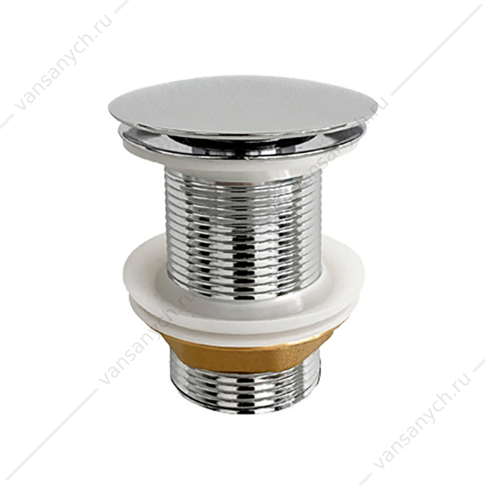 Донный клапан хром для раковины Ceramica Nova CN2000CH
