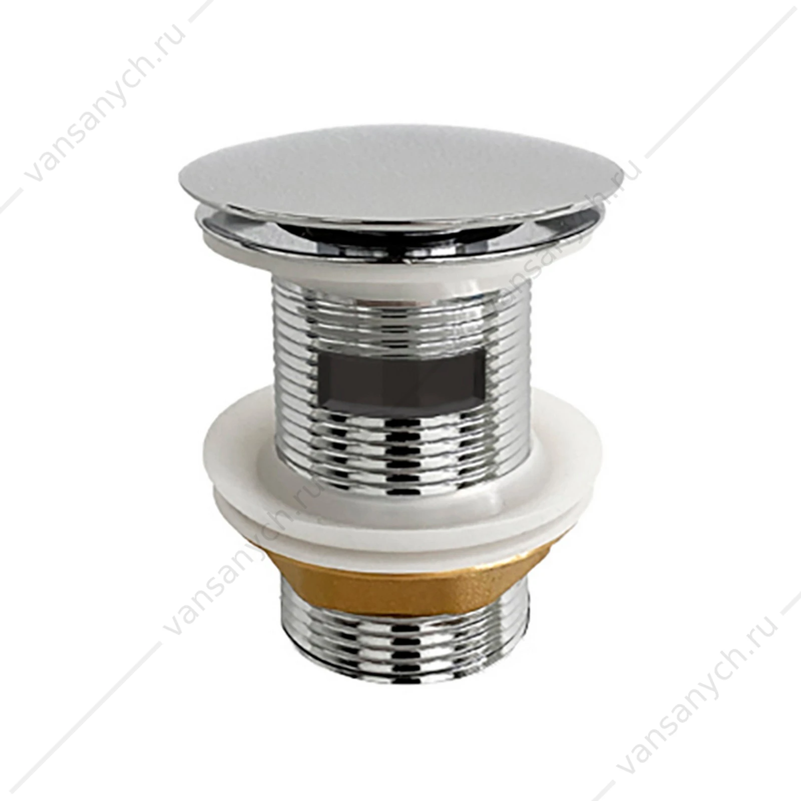 Донный клапан хром для раковины Ceramica Nova CN2000CHx