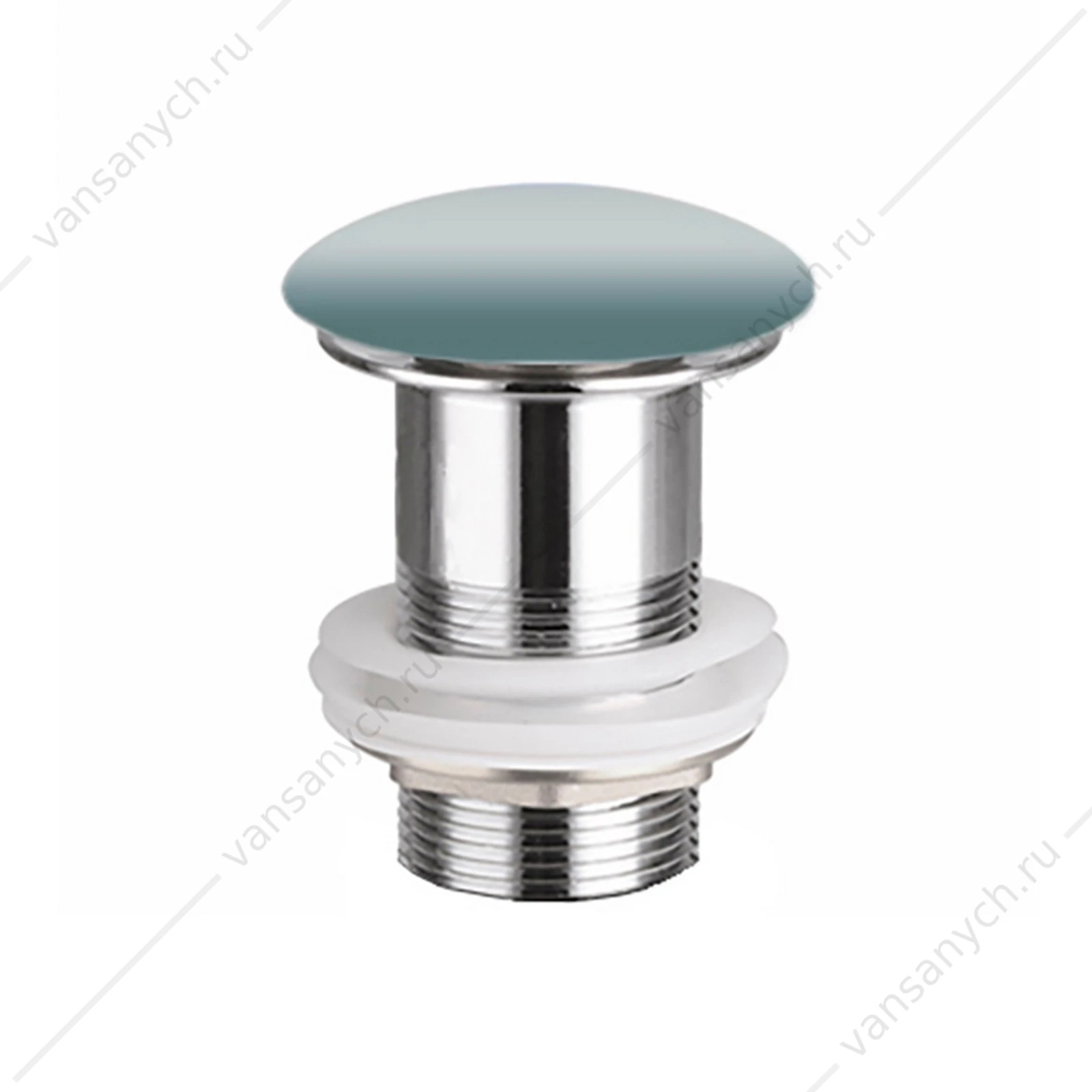 Донный клапан зеленый матовый для раковины Ceramica Nova CN2000MLG