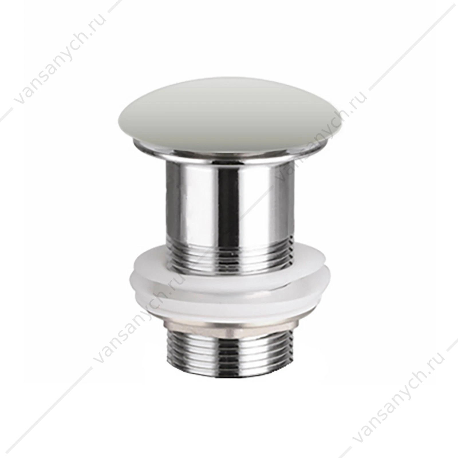 Донный клапан серый матовый для раковины Ceramica Nova CN2000MSG