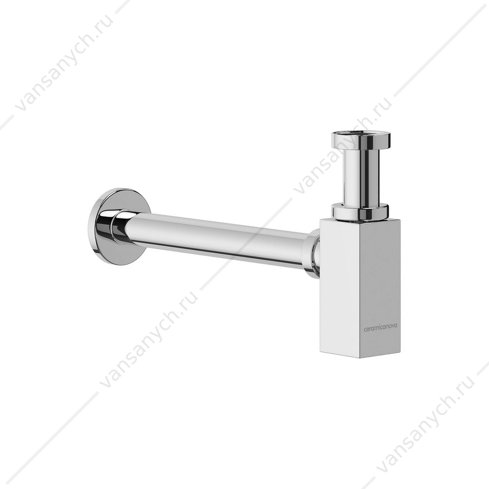 Сифон для раковины хром Ceramica Nova 70002CH