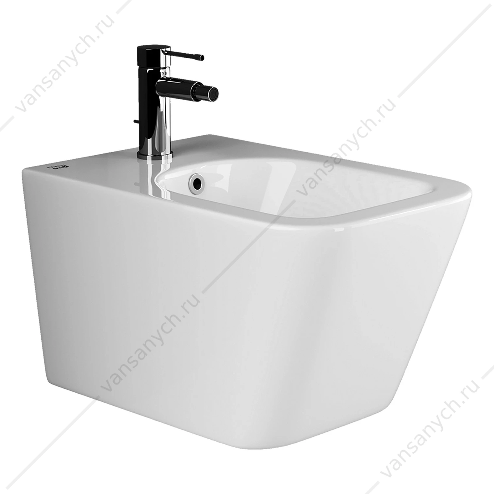 Биде Ceramica Nova METRIC CN3008 белый подвесное