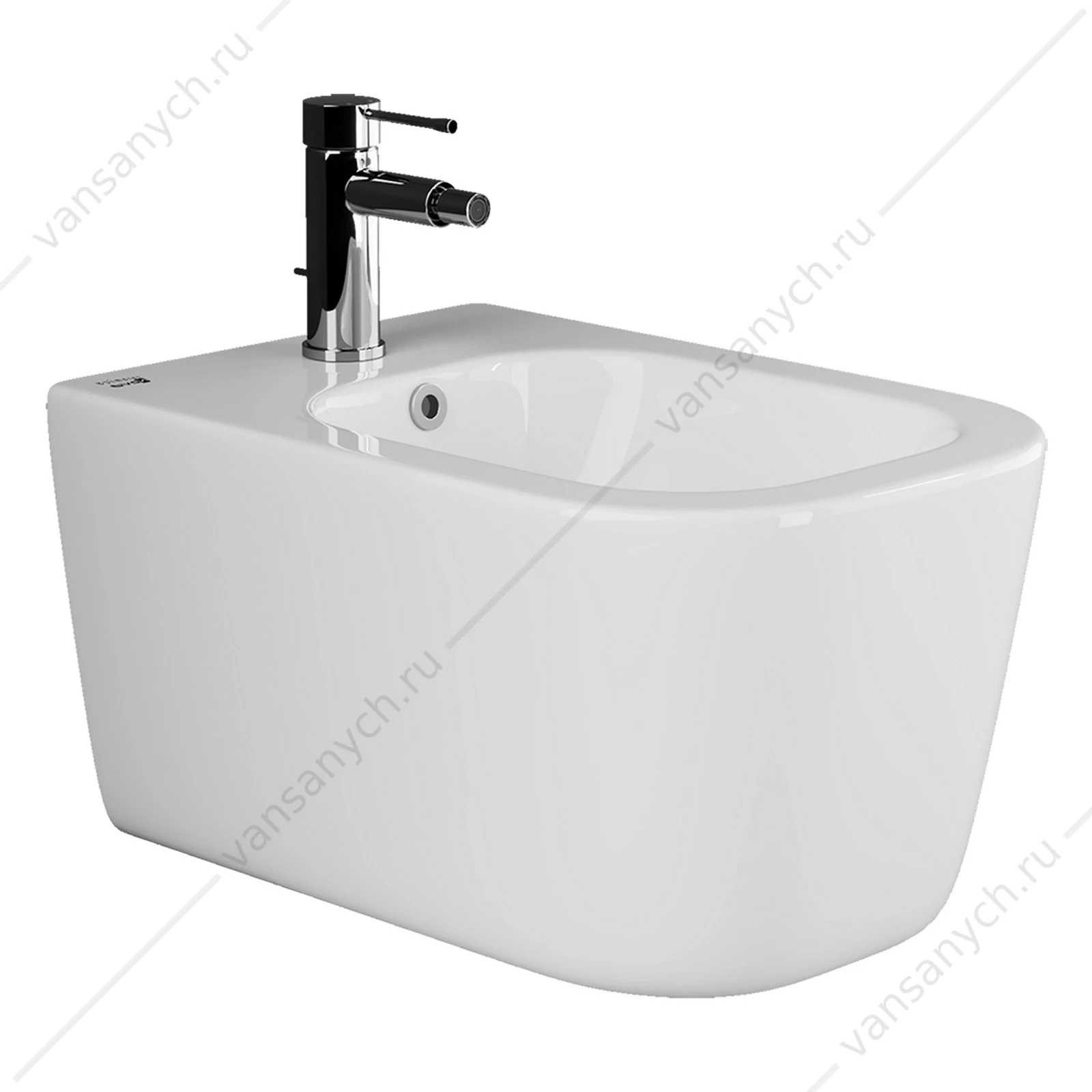 Биде Ceramica Nova NEW DAY CN3006 белый подвесное