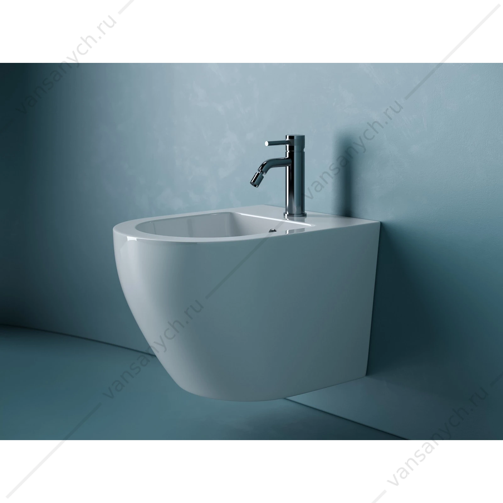 Биде Ceramica Nova UNO CN11002 подвесное