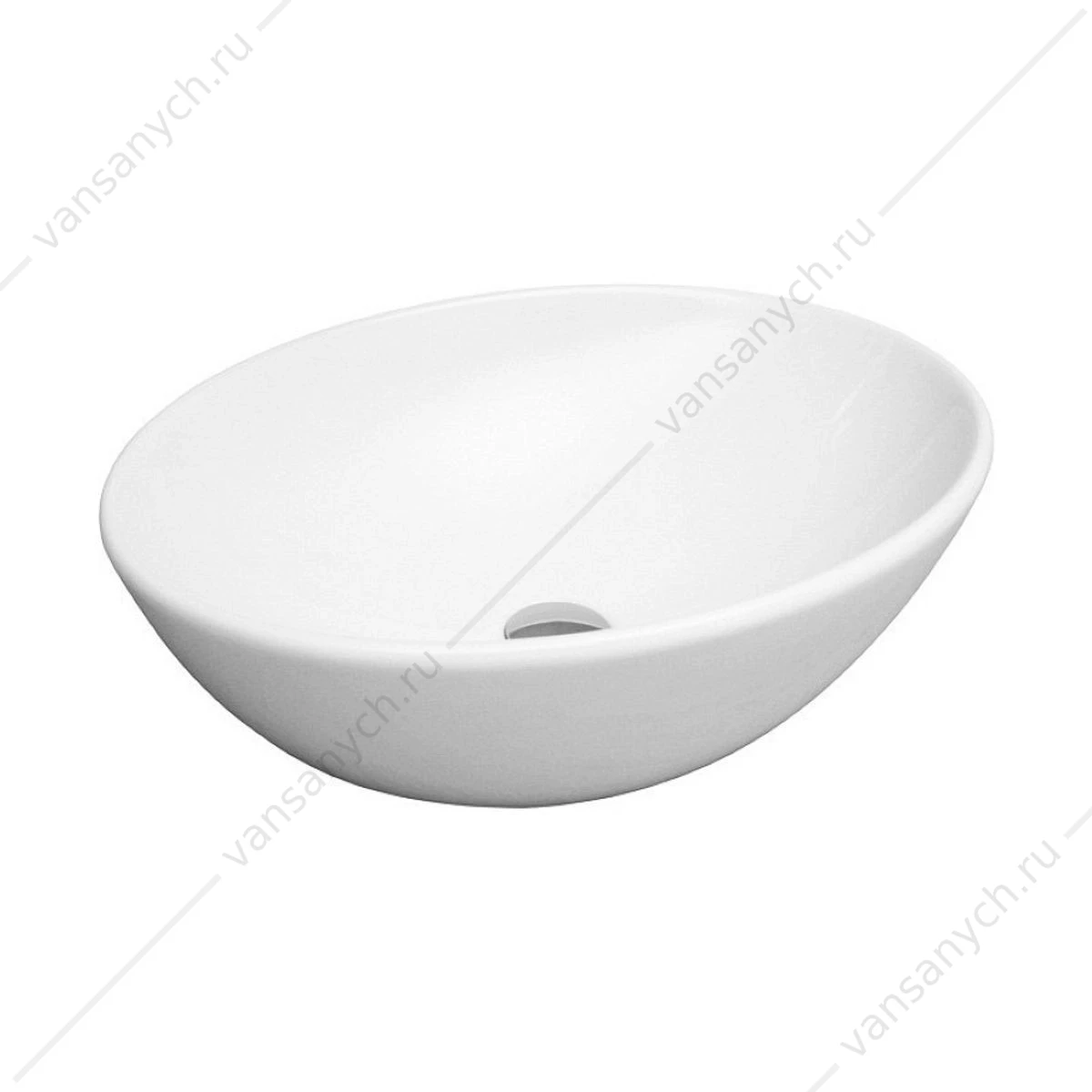 Раковина 41х34 накладная Watersense Amelia 40 W00005 белая