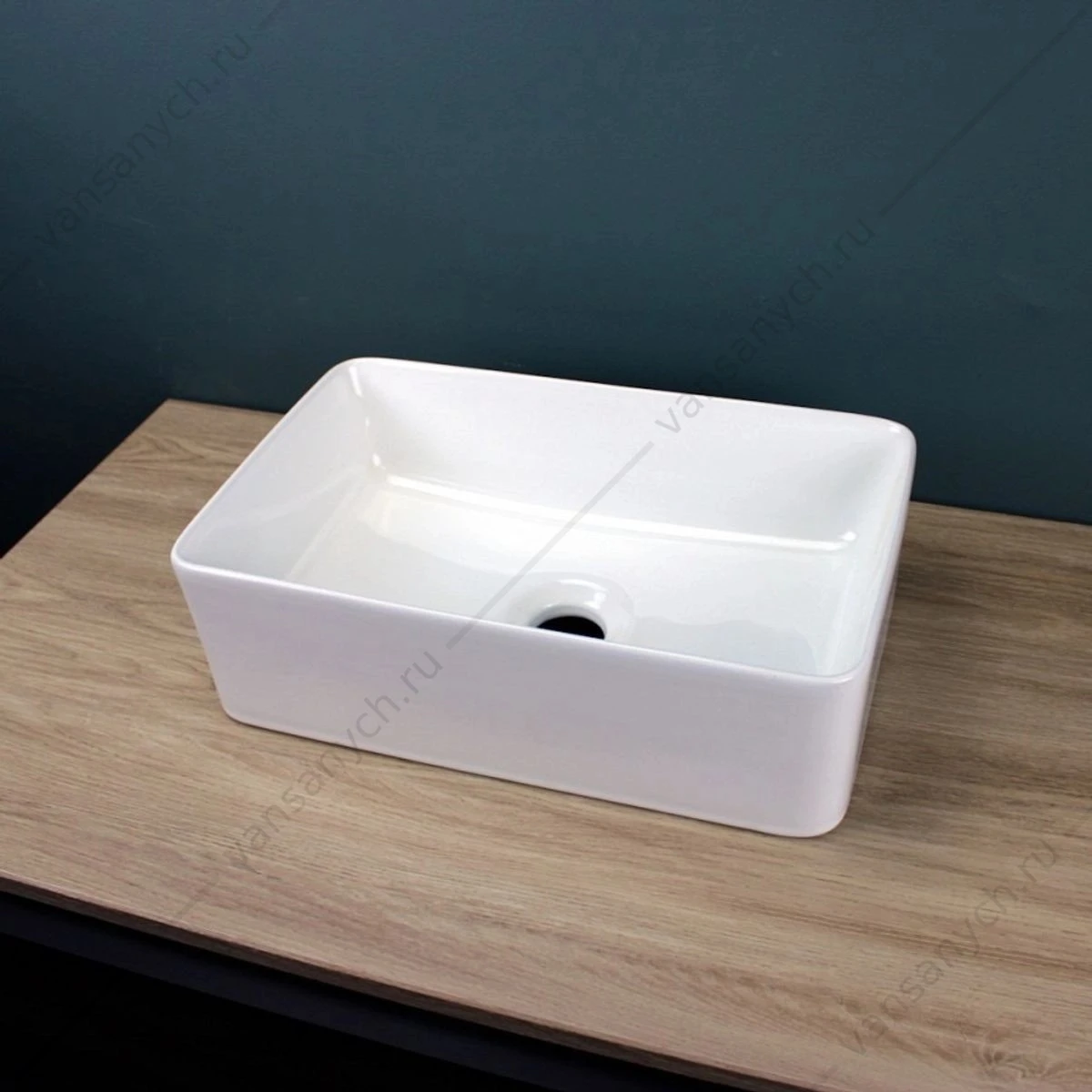 Раковина 38х24 накладная Watersense Eva Mini 38 W00010 белая