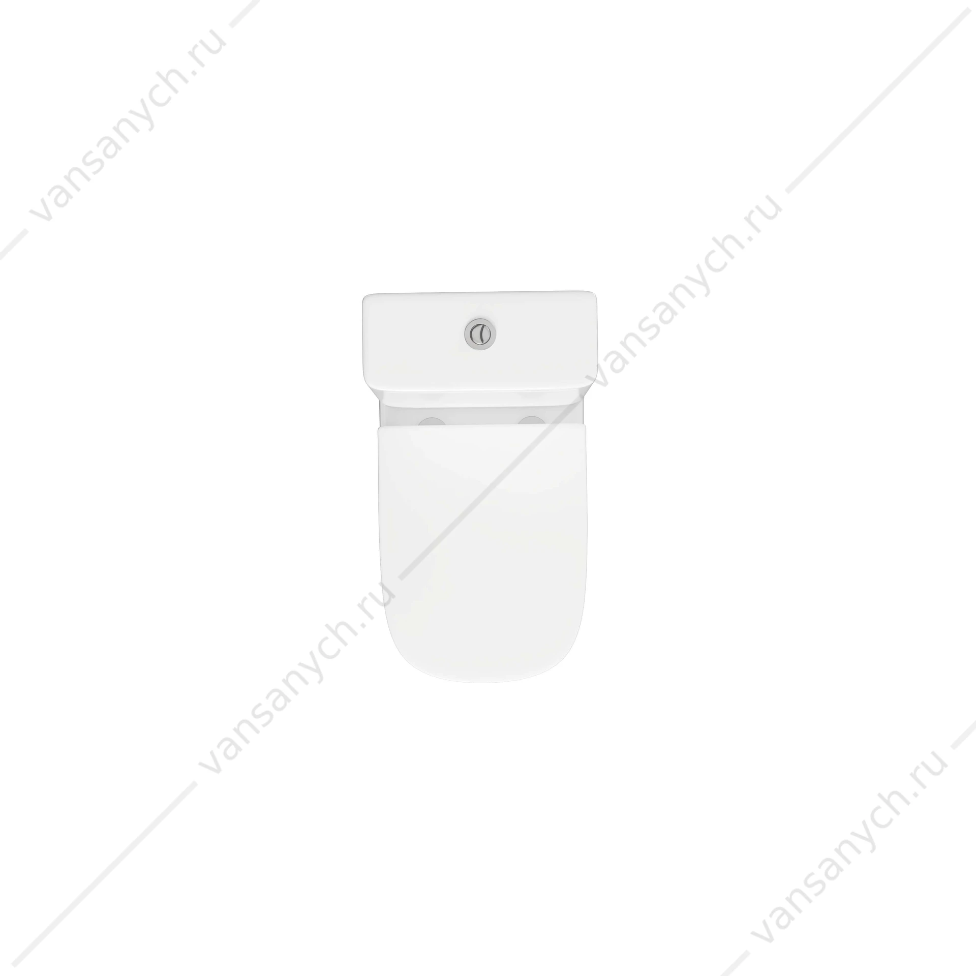 Унитаз безободковый, смыв Торнадо Aquatek Optima Plus Square напольный AQ4451-00