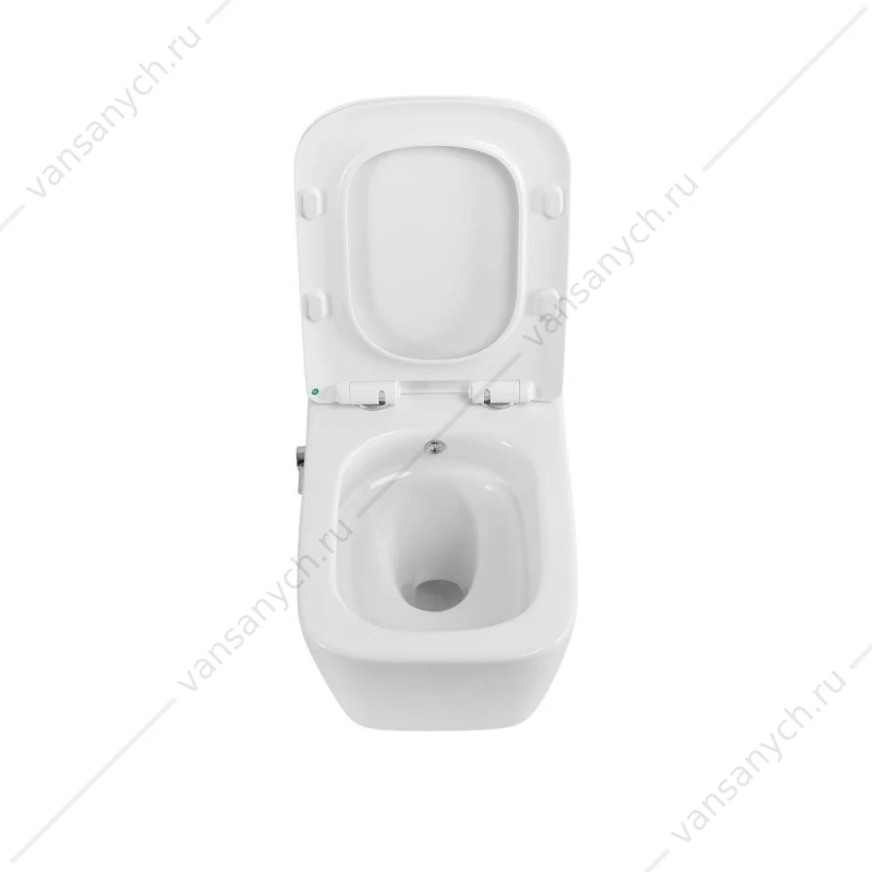 Унитаз с функцией биде, смыв Торнадо, со смесителем BELBAGNO KRAFT-TOR подвесной BB7106CH-TOR-BS/SC