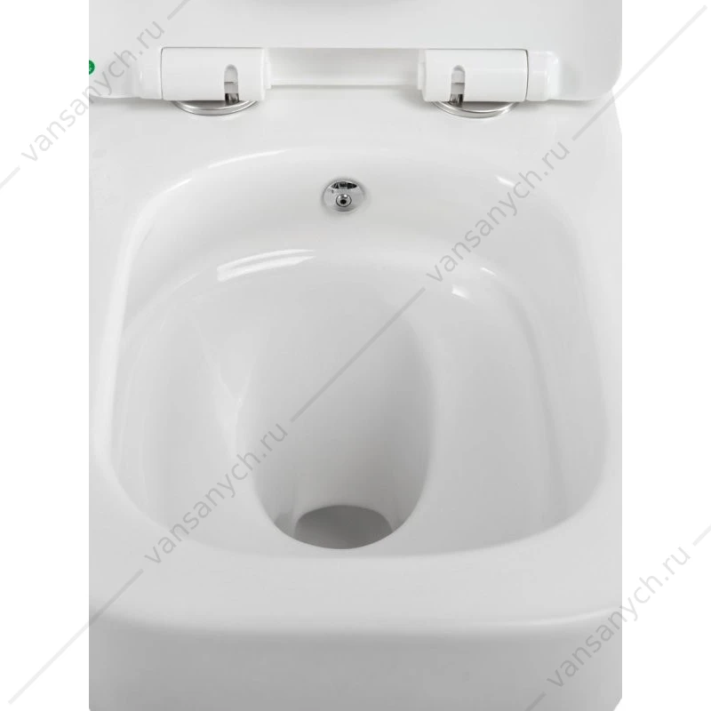 Унитаз с функцией биде, смыв Торнадо, со смесителем BELBAGNO KRAFT-TOR подвесной BB7106CH-TOR-BS/SC