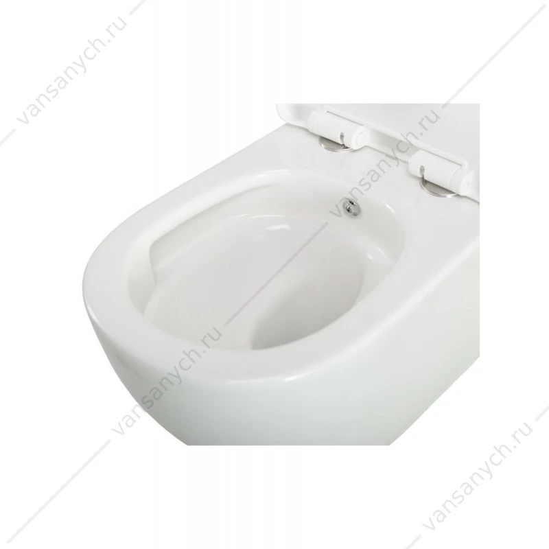 Унитаз с функцией биде, смыв Торнадо, со смесителем BELBAGNO MARINO-TOR подвесной BB7026CH-TOR-BS/SC