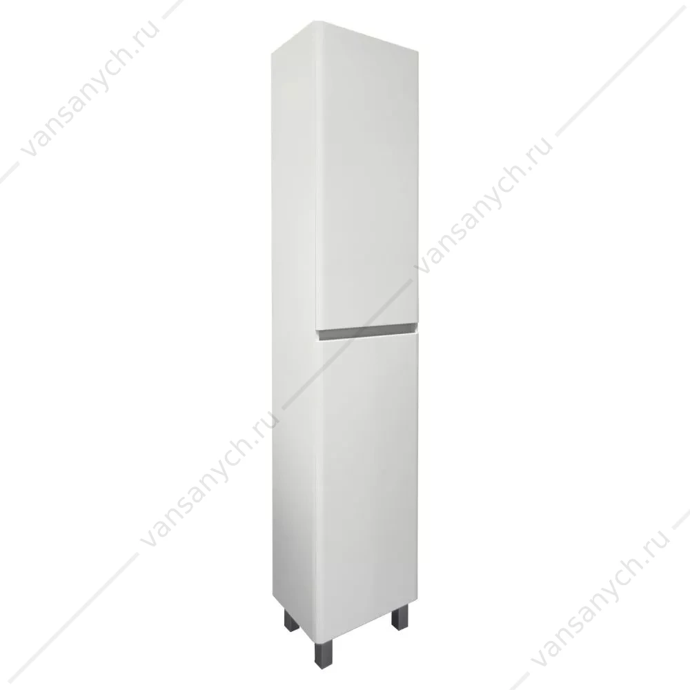 Пенал 40х190 напольный Comforty Валдай-40Н белый матовый, 00-00020473CF