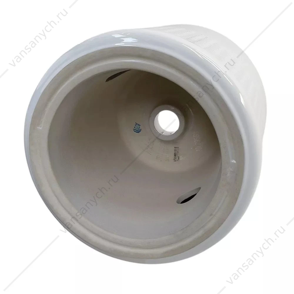 Раковина бочка D36 с высоким скошенным бортом Comforty HDA088C фарфор, белая