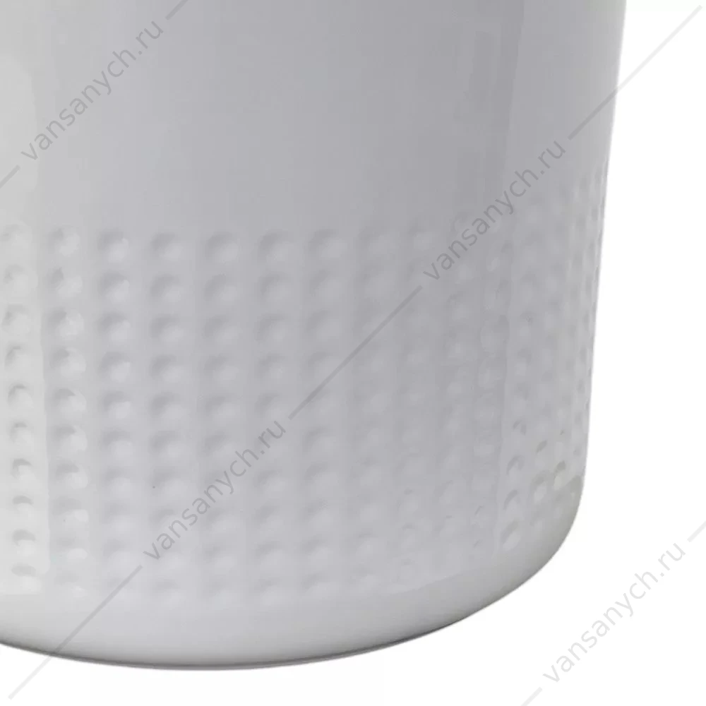 Раковина бочка D36 с высоким скошенным бортом Comforty HDA088C фарфор, белая