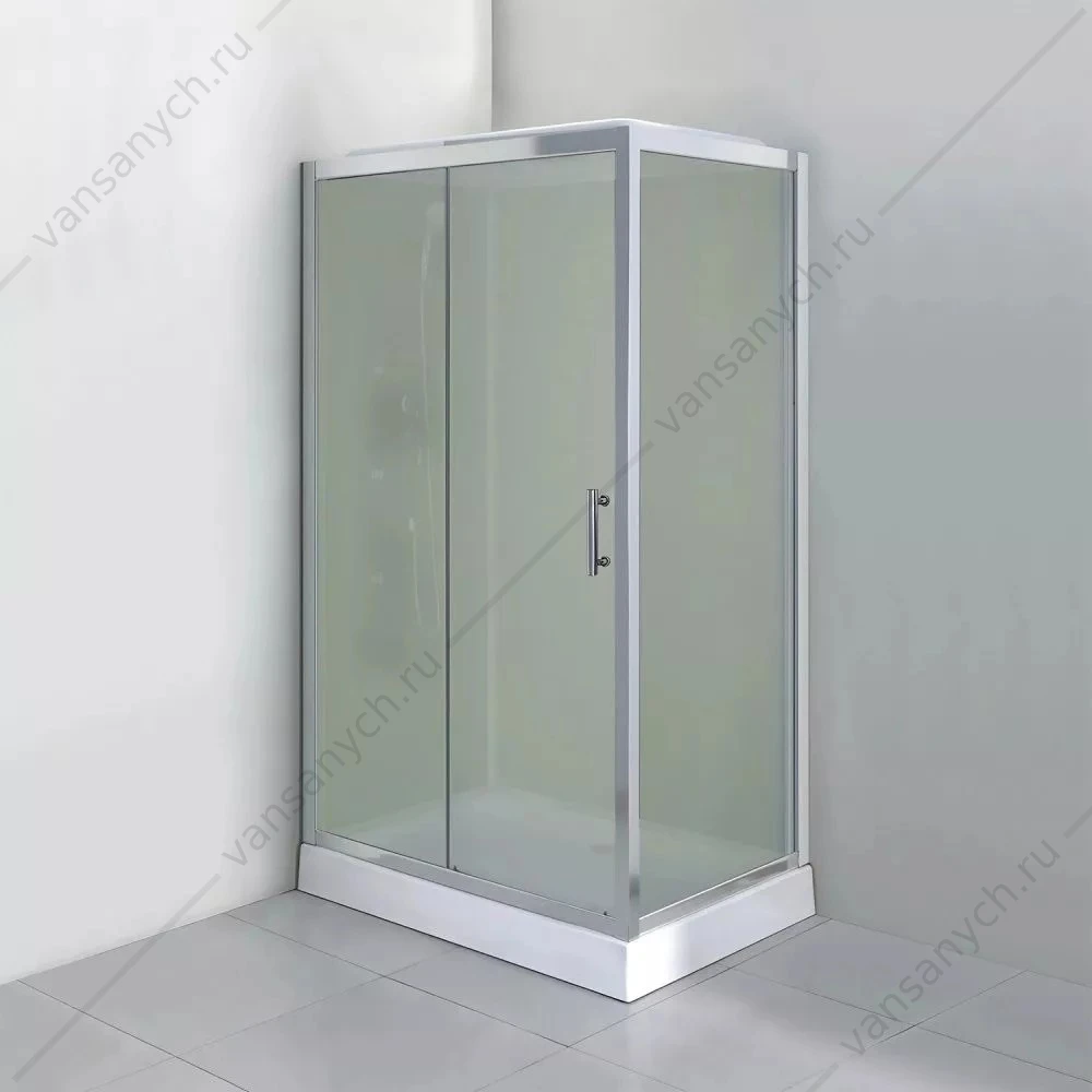 Душевая кабина 120х80 Comfroty СF5777W стекло МАТОВОЕ , 6 форсунок