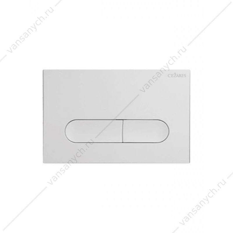 Кнопка смыва CEZARES белый глянец LINER-BTN-BL