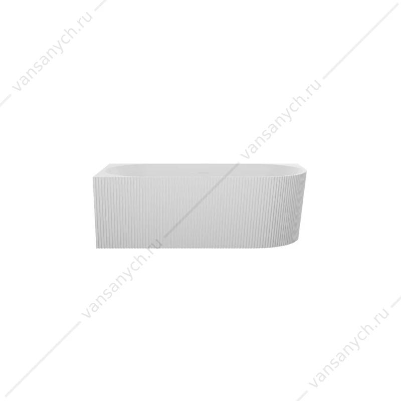 Ванна 170х80 пристенная угловая BelBagno акриловая  белая BB714 BB714-1700-800-L ЛЕВАЯ