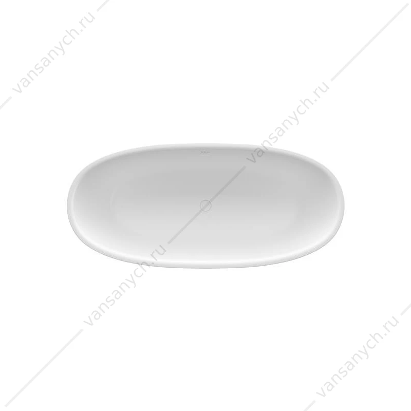 Ванна 170х76 отдельностоящая из иск. камня Solid Surface BelBagno MARINO, BB-MARINO-170-76-54-SSB