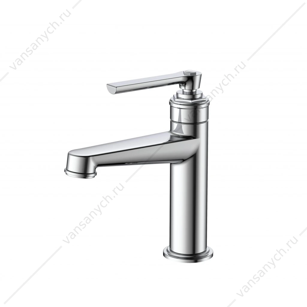 Смеситель для раковины BelBagno BOHEME-LVM-W0 хром, без донного клапана