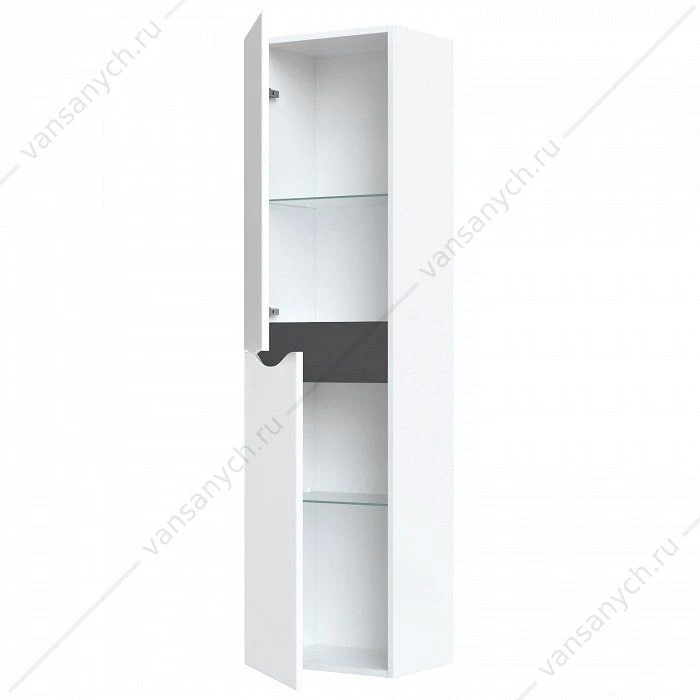Пенал подвесной, 40 см, Cloud, белый, IDDIS, CLO40W0i97