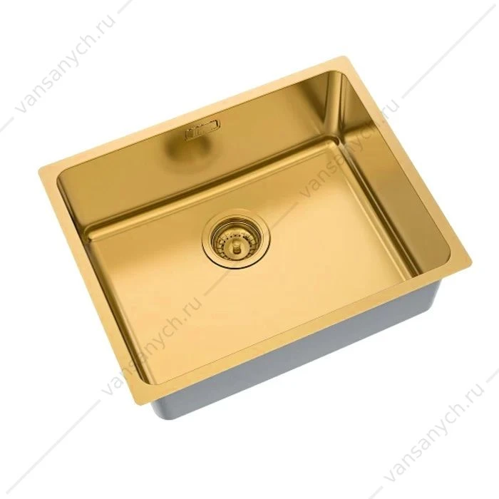 Мойка 54х44 IDDIS Edifice золото EDI54B0i77
