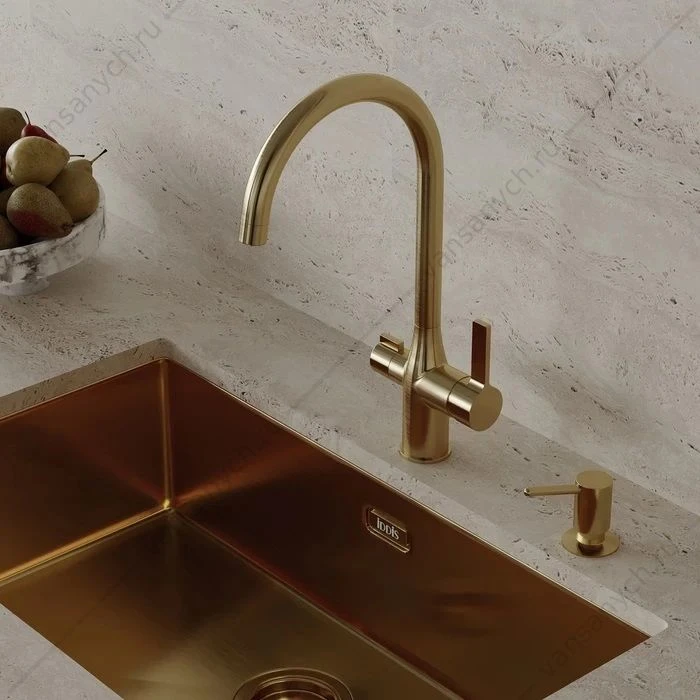 Дозатор золото IDDIS Kitchen Line SDIMG00i59