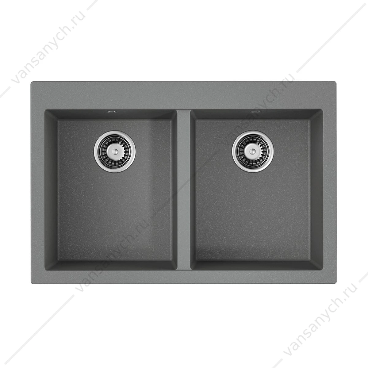 Мойка Omoikiri Bosen 80-2-GR Tetogranit/leningrad grey