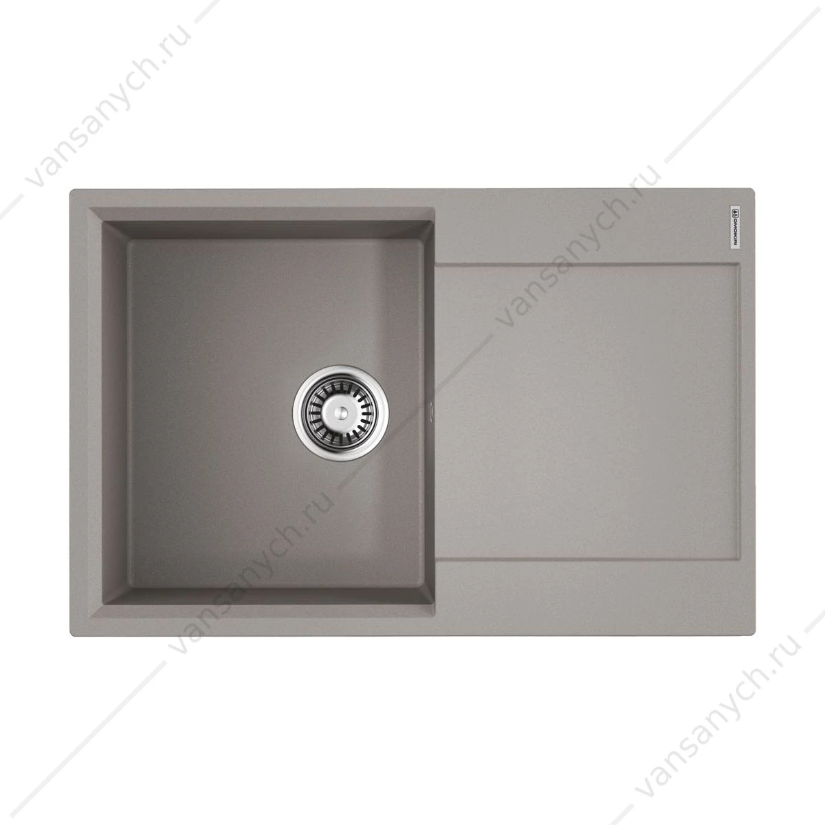 Мойка Omoikiri Daisen 78-GR leningrad grey