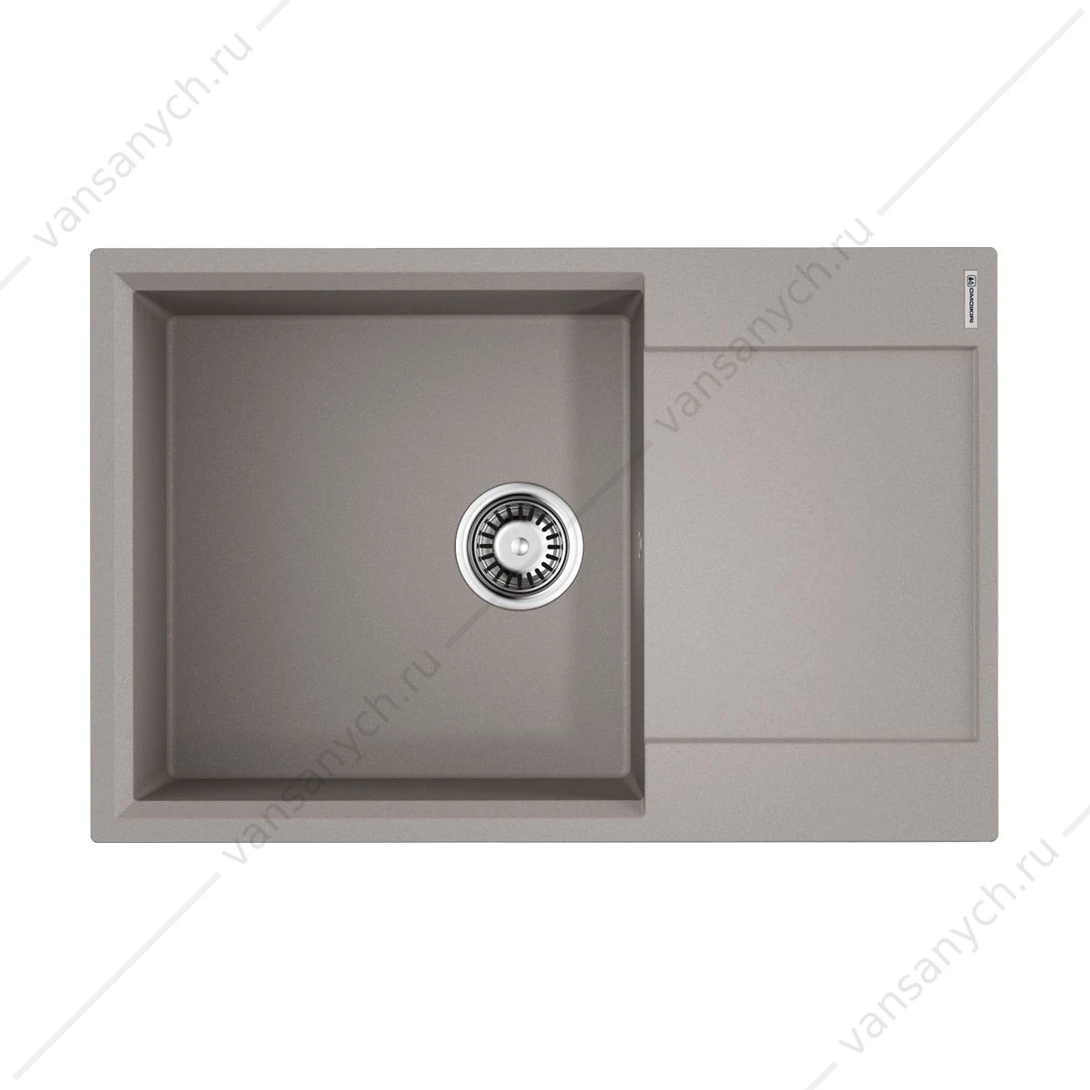 Мойка Omoikiri Daisen 78-LB-GR leningrad grey