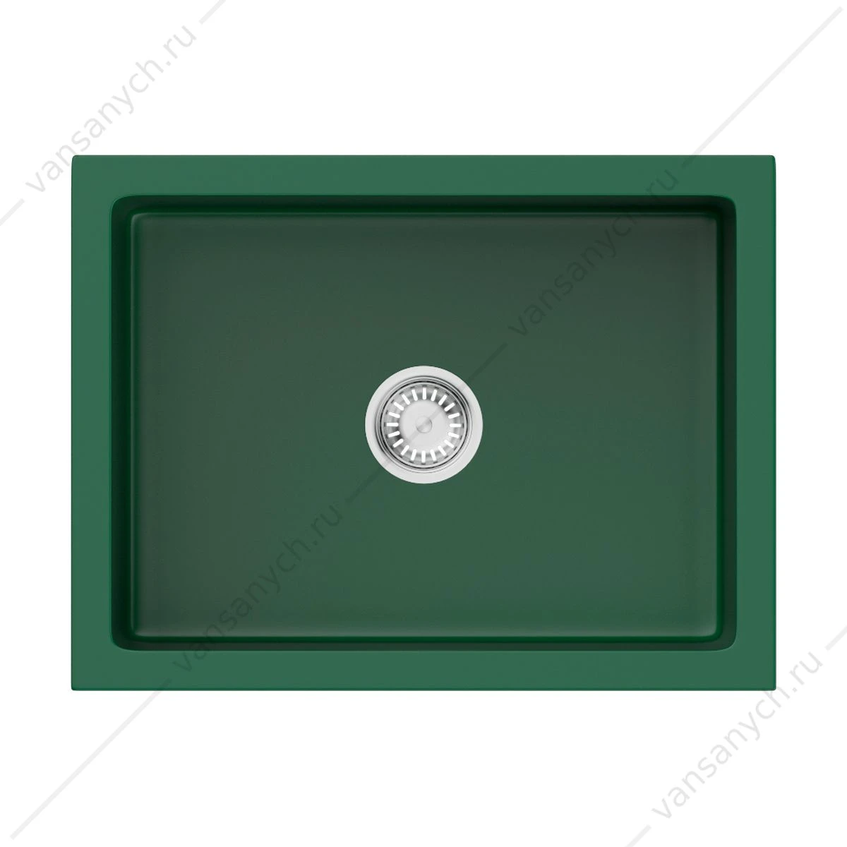 Мойка Omoikiri Mikura 61-RG Matt Natceramic/royal green матовый