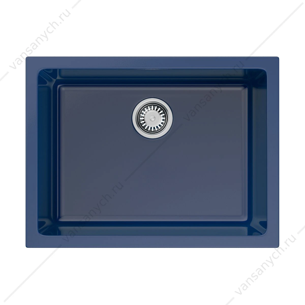 Мойка Omoikiri Okinoshima 61-U/I-IB Glossy Natceramic/indigo blue глянцевый
