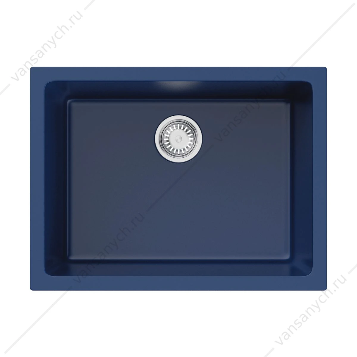 Мойка Omoikiri Okinoshima 61-U/I-IB Matt Natceramic/indigo blue матовый