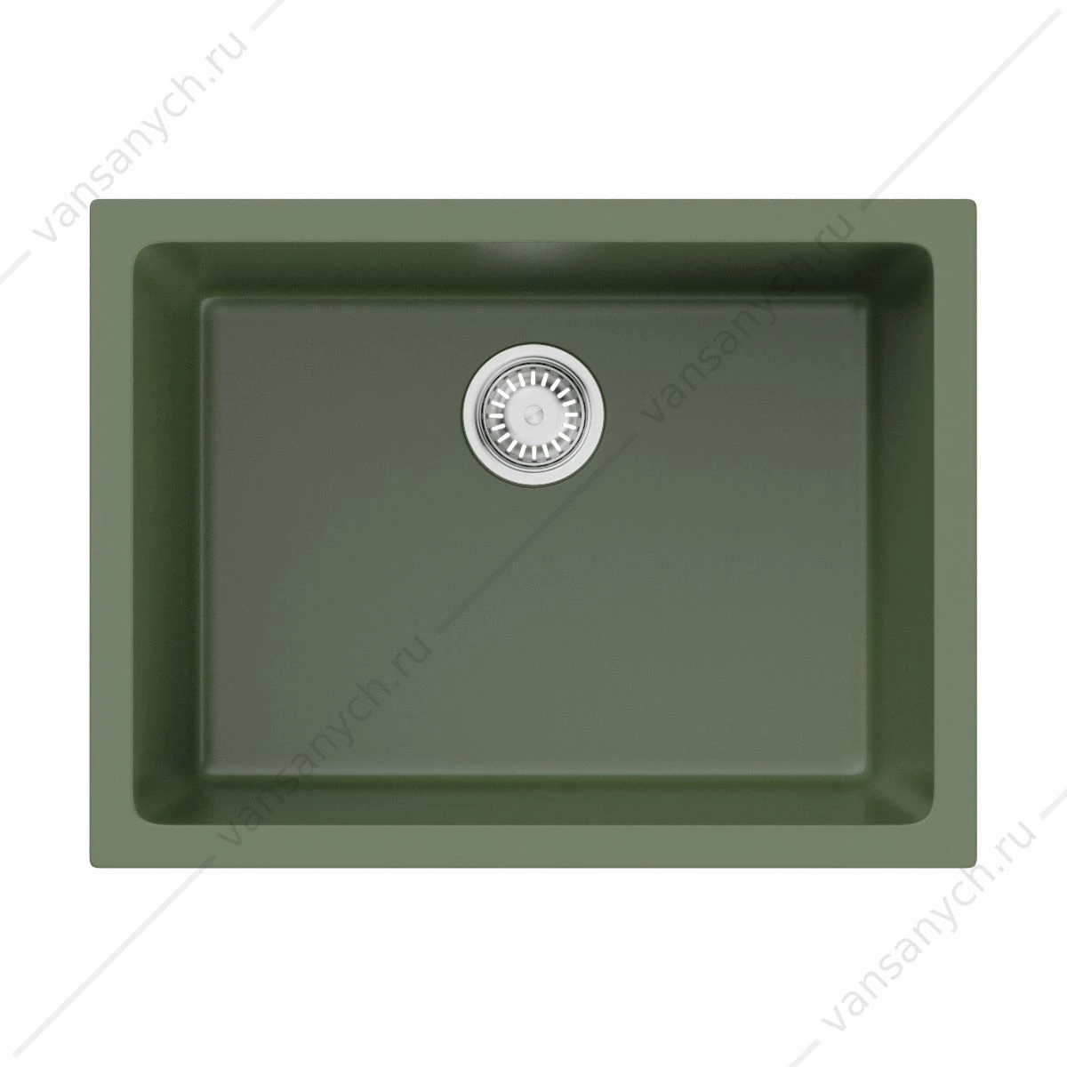 Мойка Omoikiri Okinoshima 61-U/I-OL Natceramic/olive