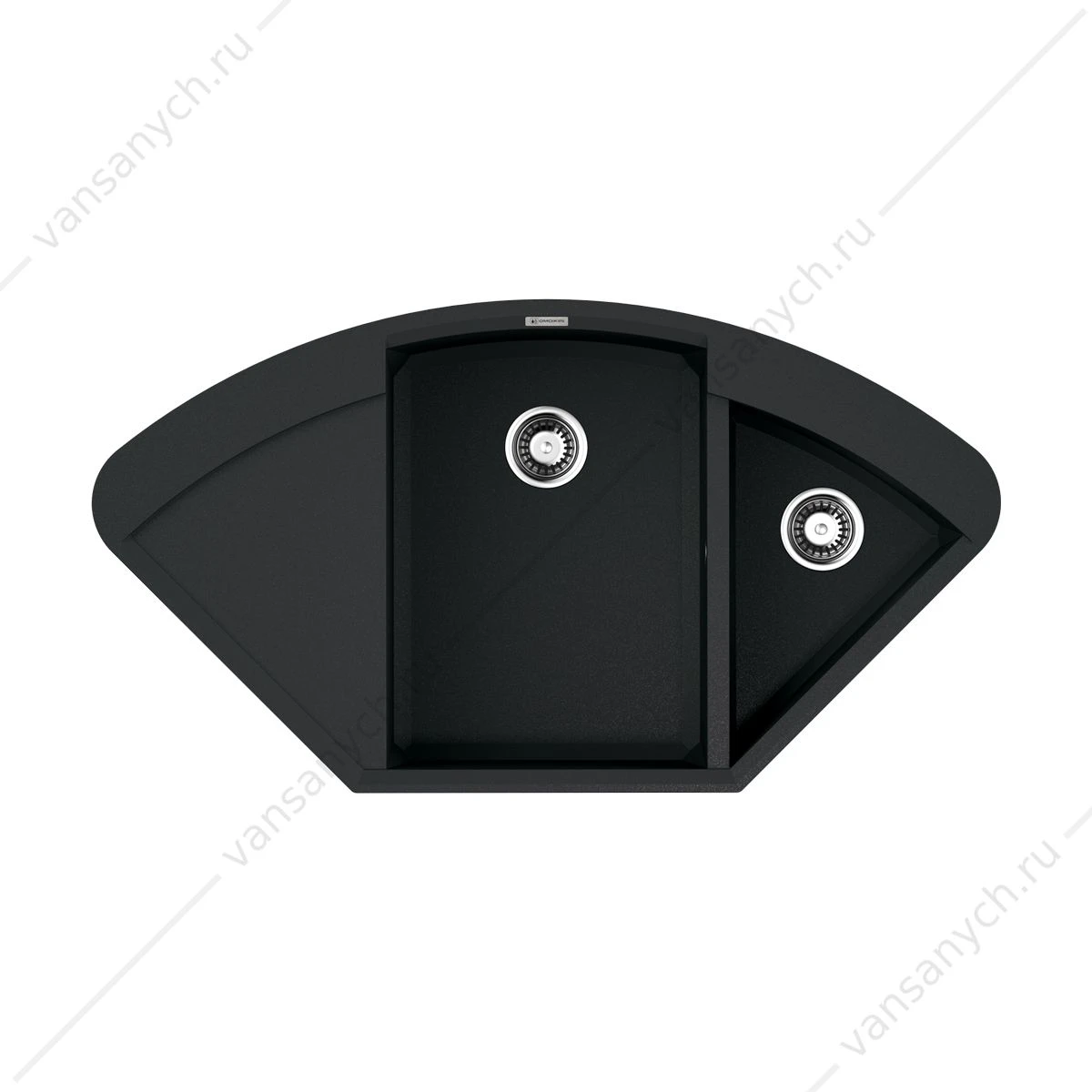Мойка Omoikiri Sakaime 105C-BL Tetogranit/черный
