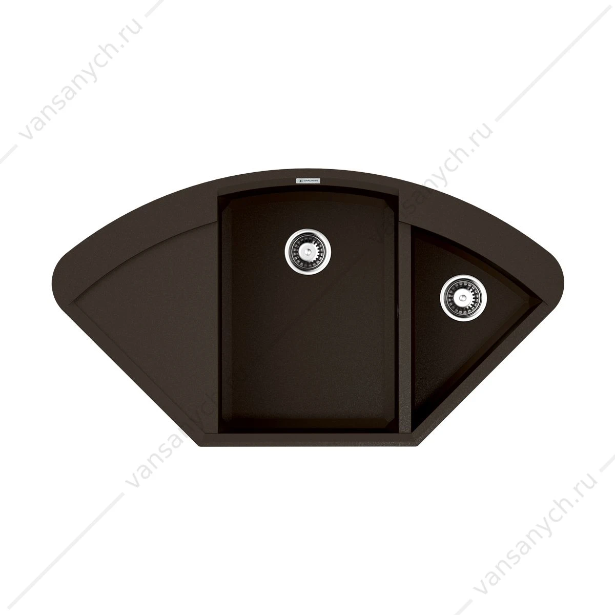 Мойка Omoikiri Sakaime 105C-DC Tetogranit/темный шоколад