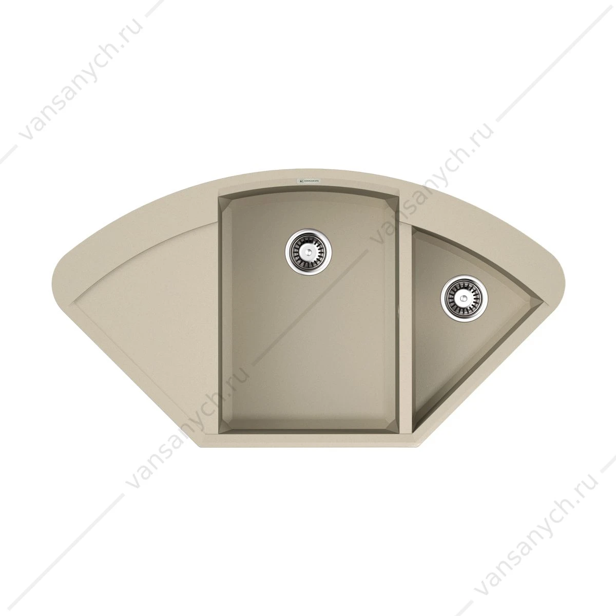 Мойка Omoikiri Sakaime 105C-SA Tetogranit/бежевый
