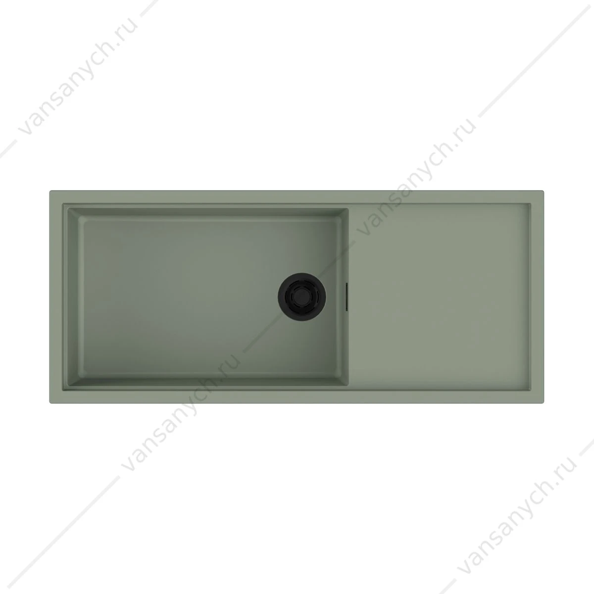 Мойка Omoikiri Sintesi 116-WG Artceramic/wind green